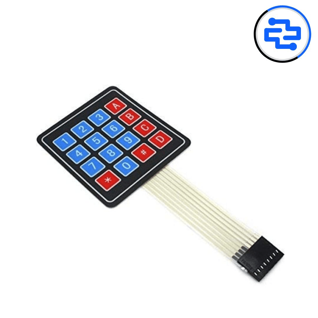 4×4 Matrix Membrane Keypad - image 1