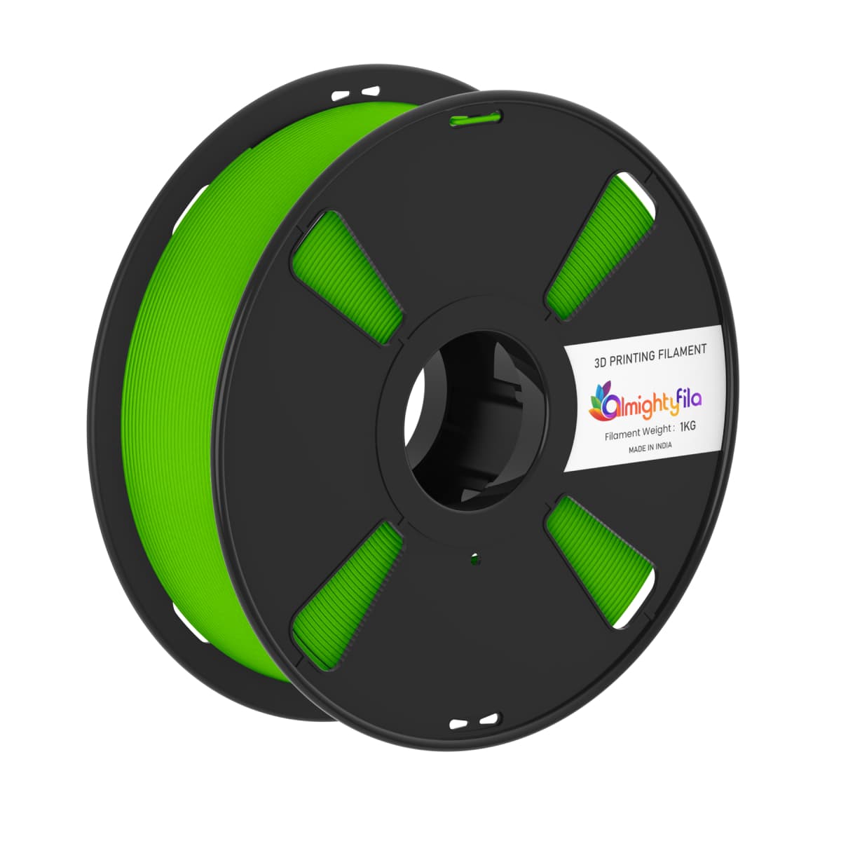 Lime Green PLA+ 3D Printer Filament - image 1