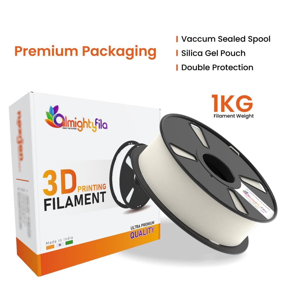 Ivory PLA+ 3D Printer Filament - image 4