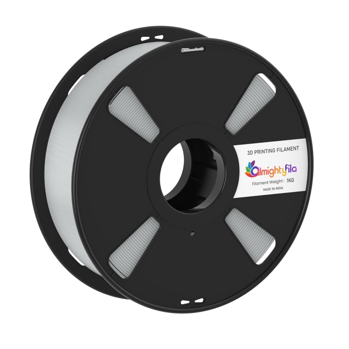 Light Grey PLA+ 3D Printer Filament - image 1