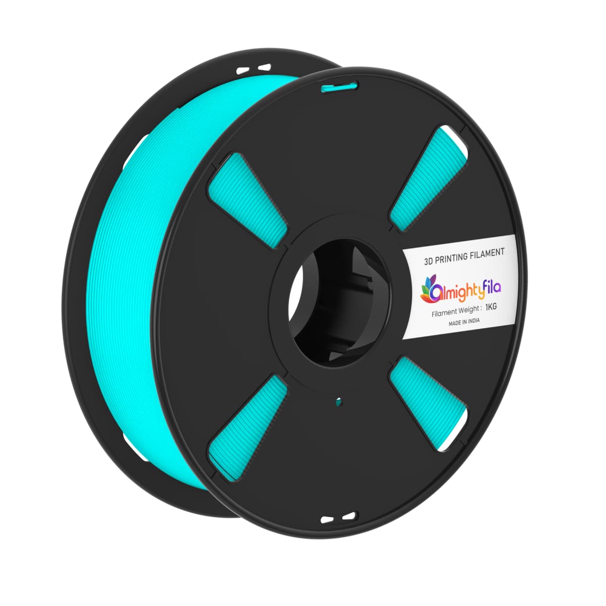 Cyan PLA+ 3D Printer Filament - image 1