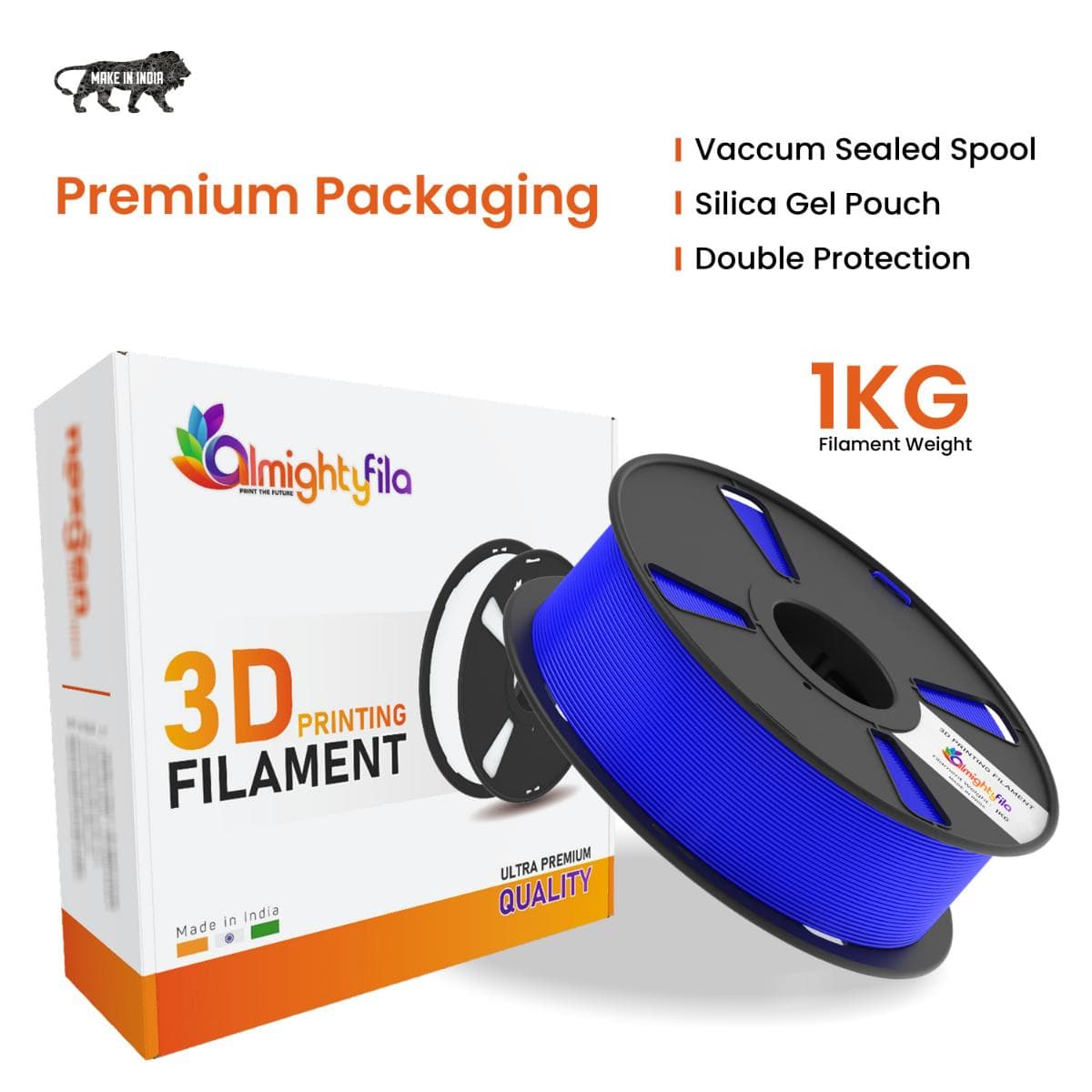 Royal Blue PLA+ 3D Printer Filament - image 4