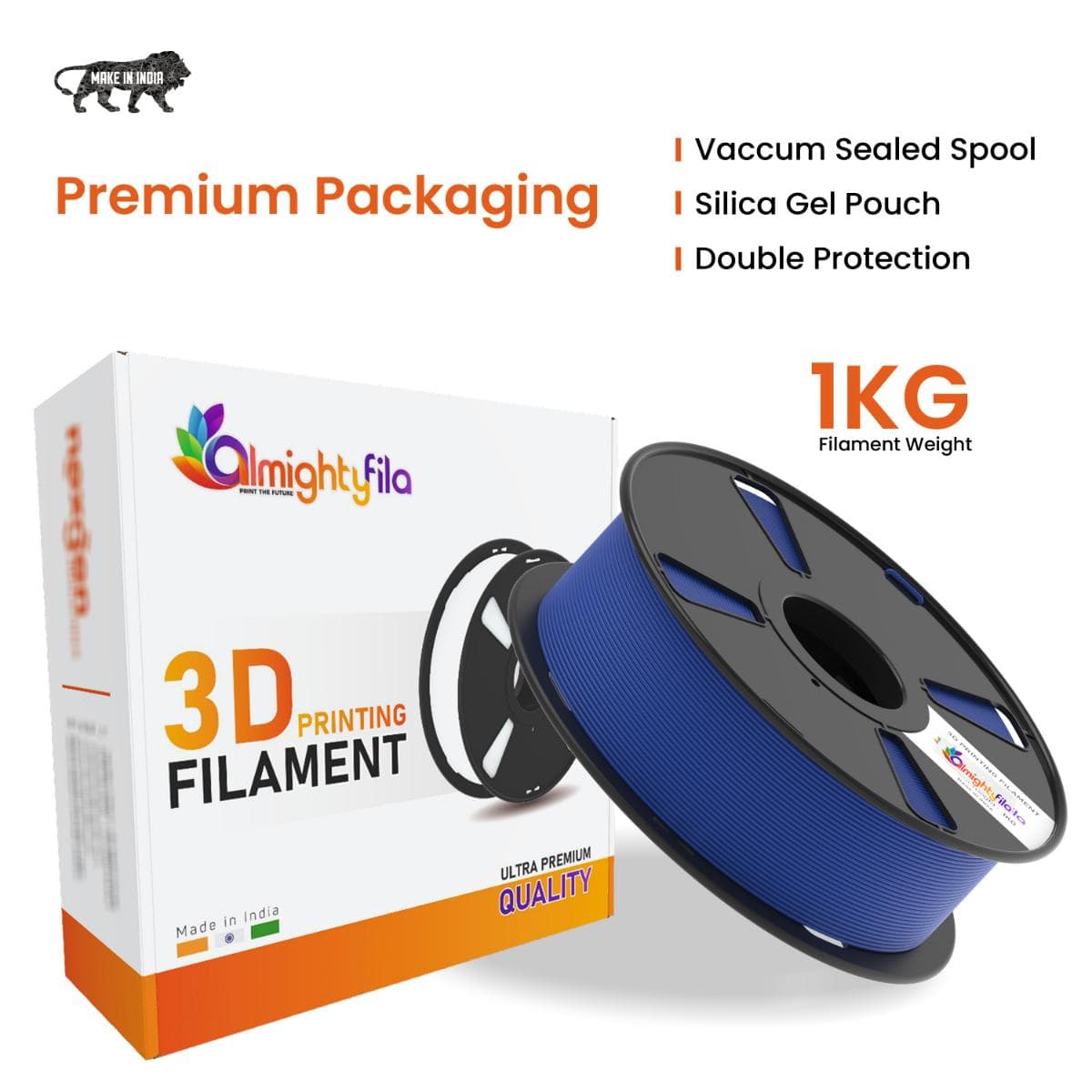 Navy Blue PLA+ 3D Printer Filament - image 4