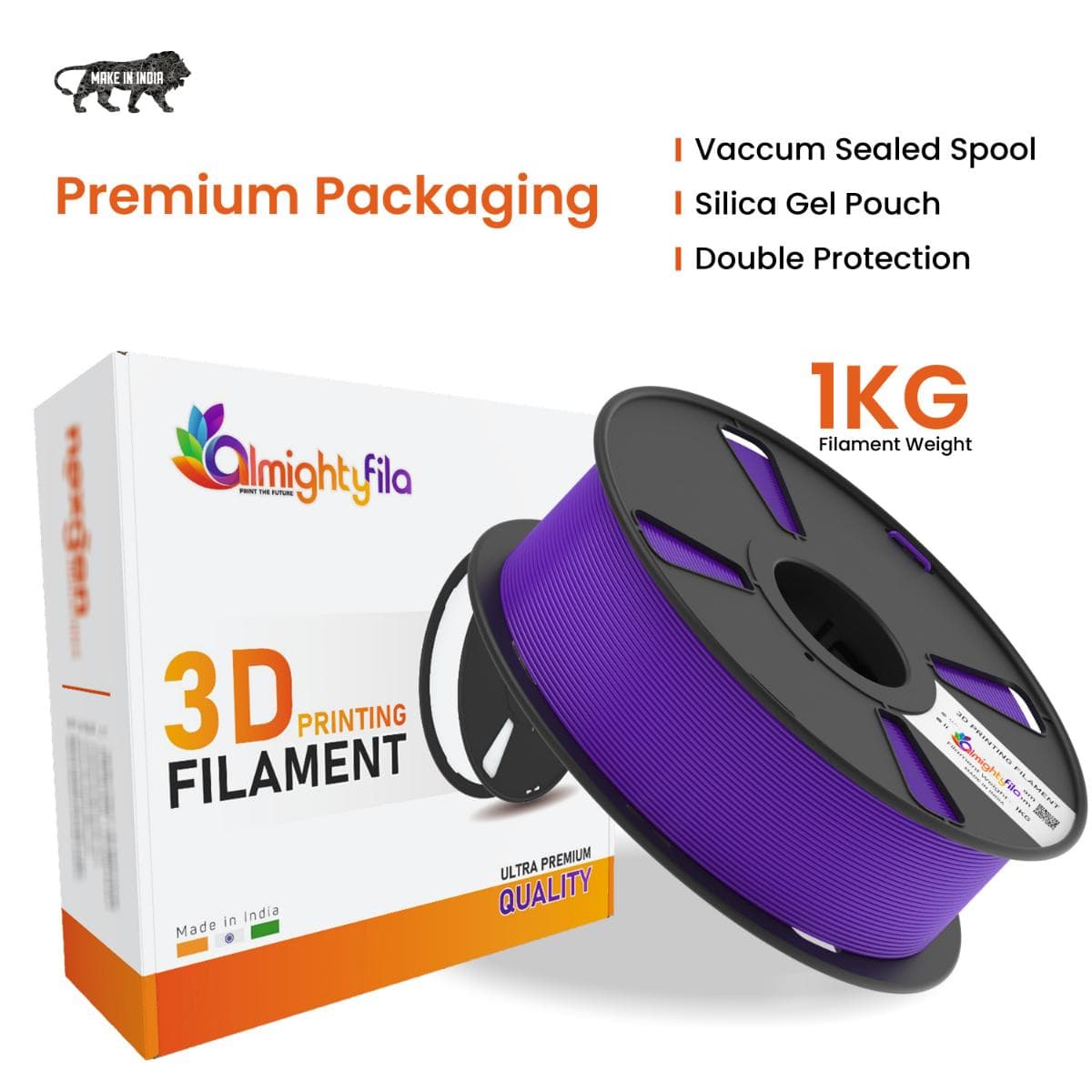 Super Violet PLA+ 3D Printer Filament - image 4