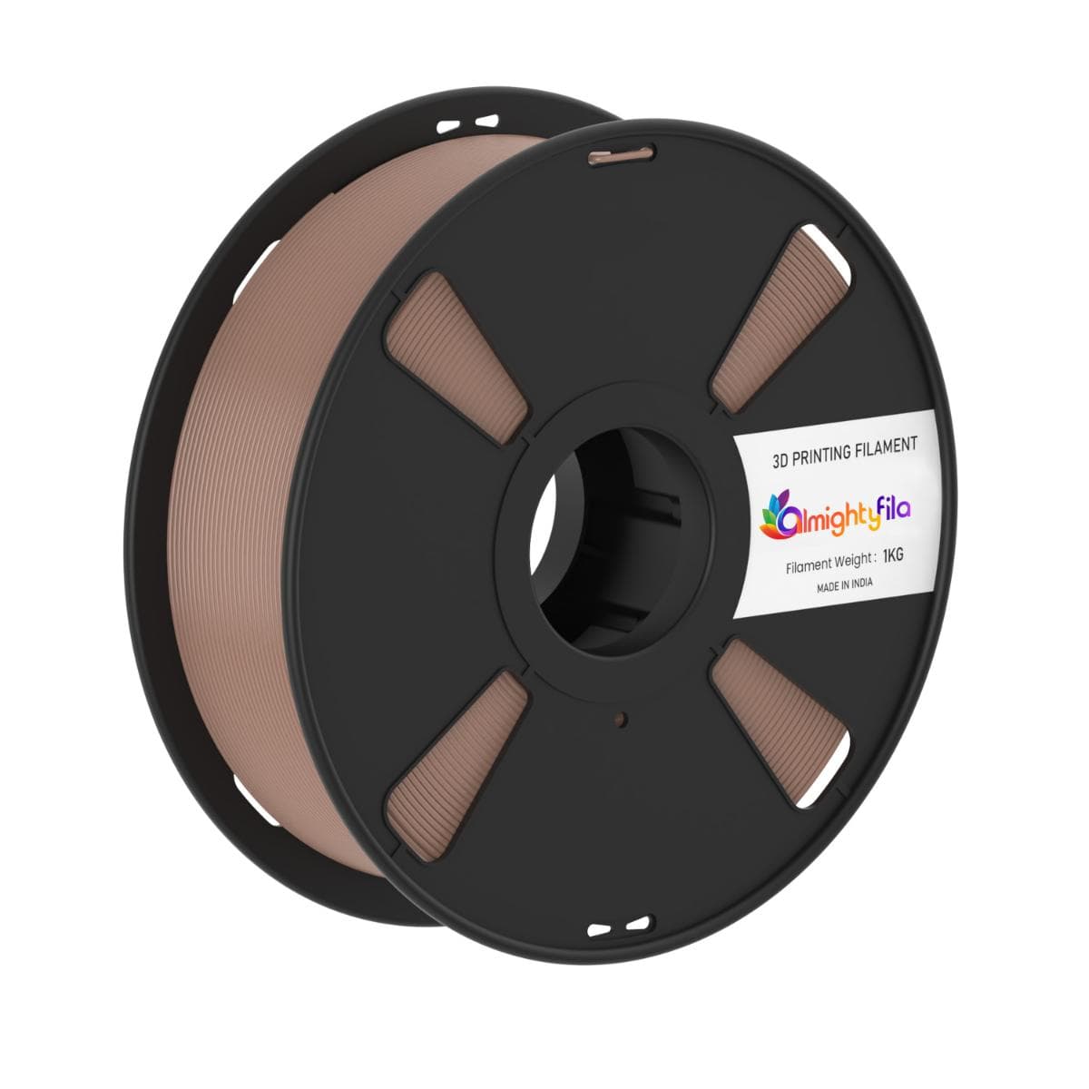 Wood Brown PLA+ 3D Printer Filament - image 1