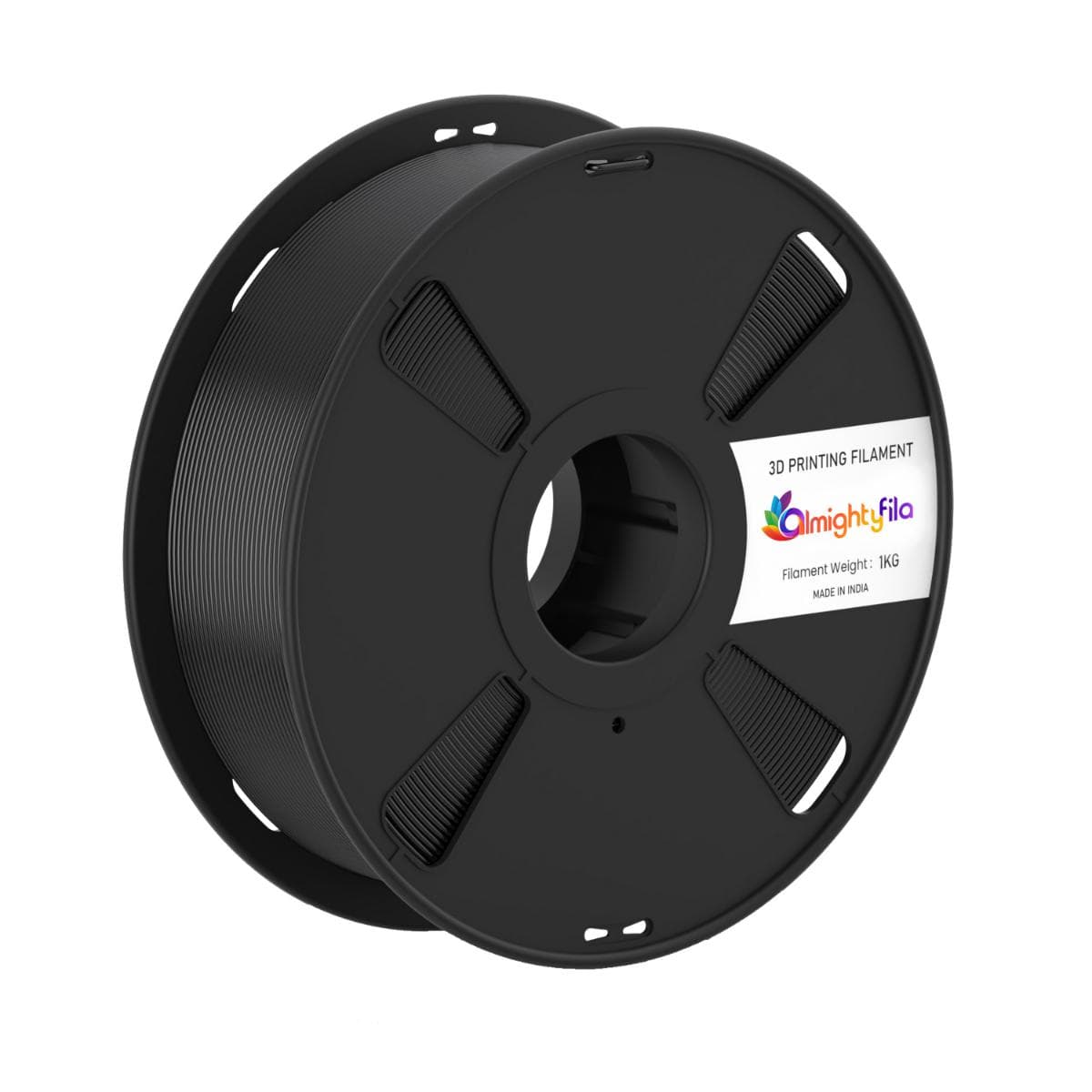 Black PLA Matte 3D Printer Filament - image 1