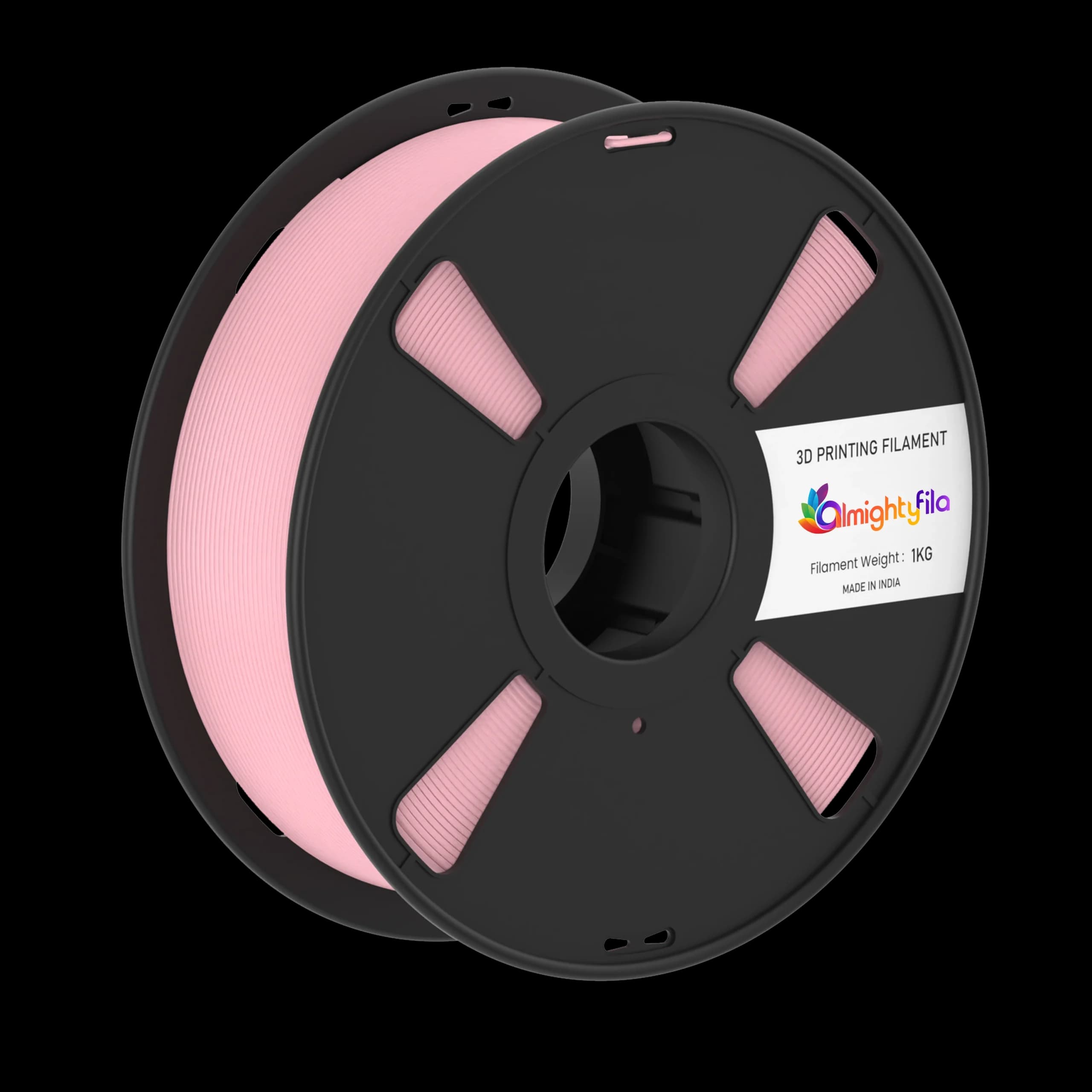 Flamingo Pink PLA Matte 3D Printer Filament - image 1