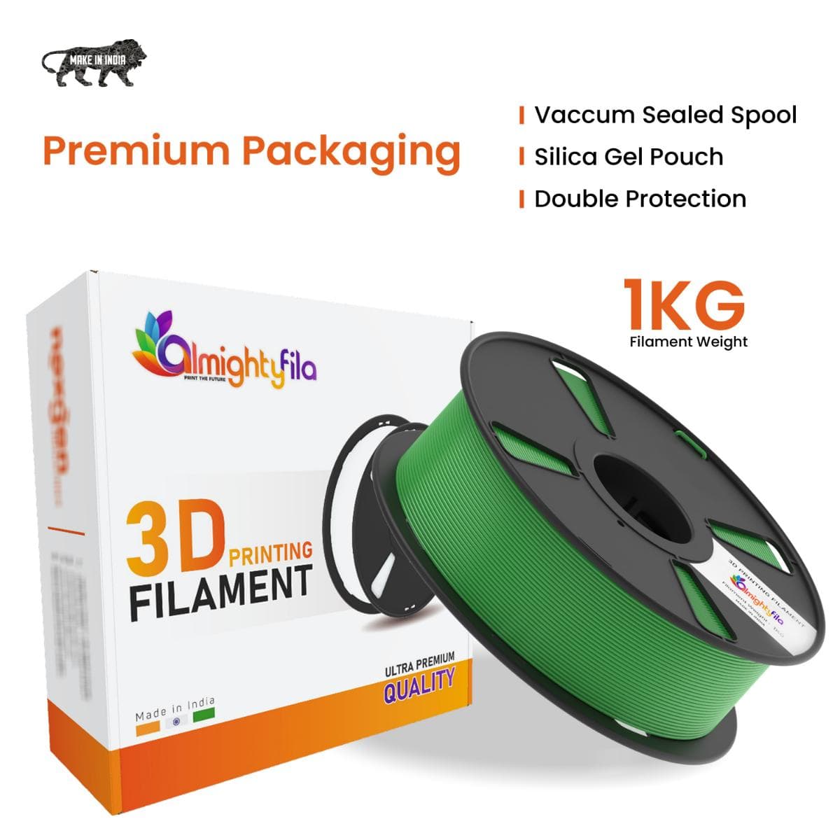 Green PLA Matte 3D Printer Filament - image 4
