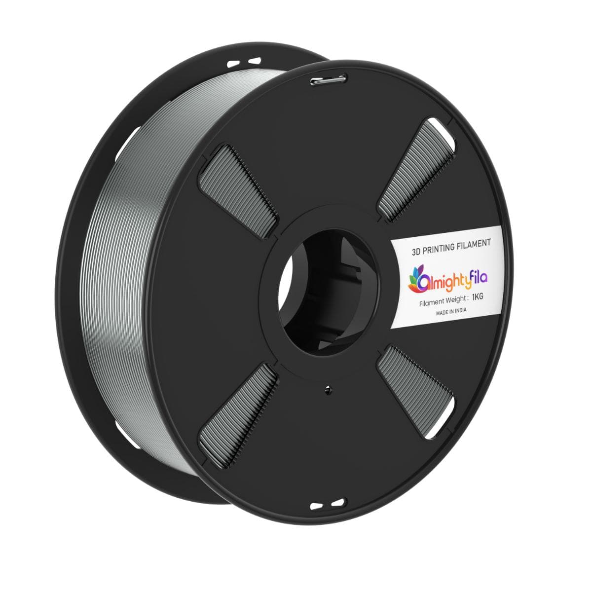 Dark Grey PLA Matte 3D Printer Filament - image 1