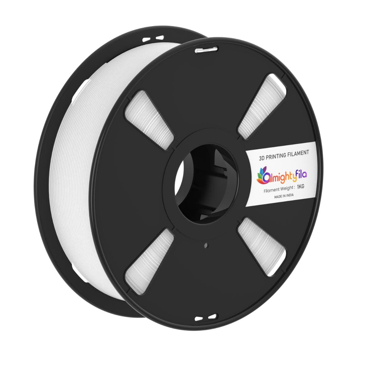 White TPU (95A) 3D Printer Filament - image 1