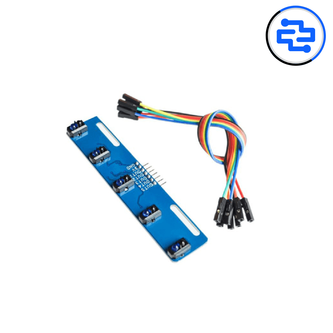 Thumbnail 3 for TCRT5000 5 Channel Array Tracking Sensor Module