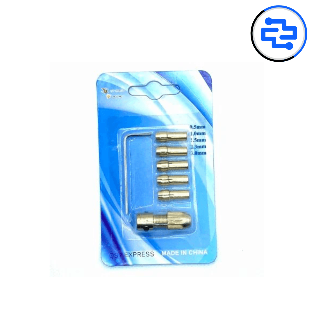 0.5-3mm Small Electric Drill Chuck Set - image 3