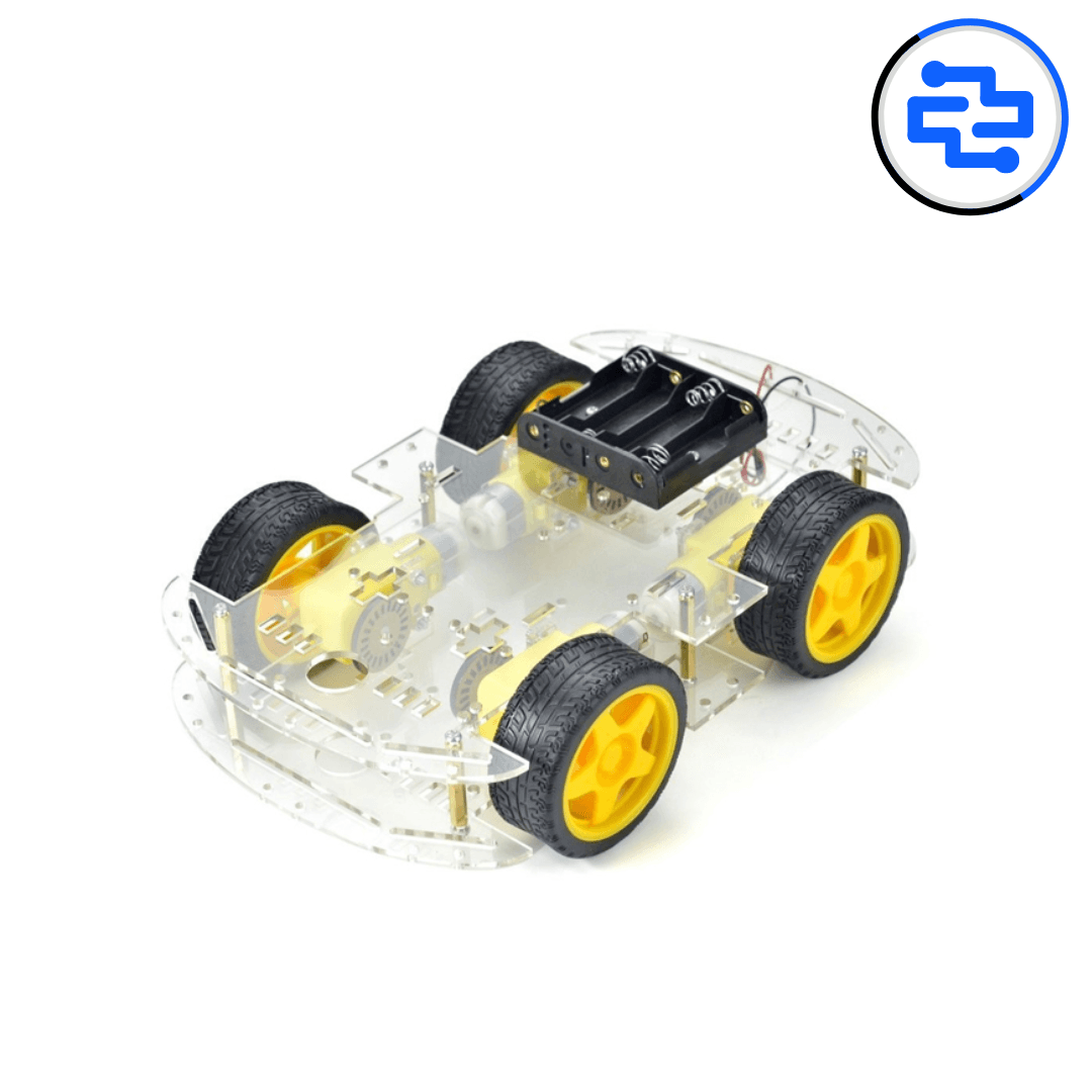 Thumbnail 1 for 4 Wheel Drive Smart Robot Car Chassis Kit