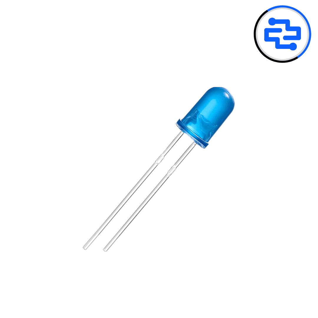 5mm Blue DIP LED - image 1