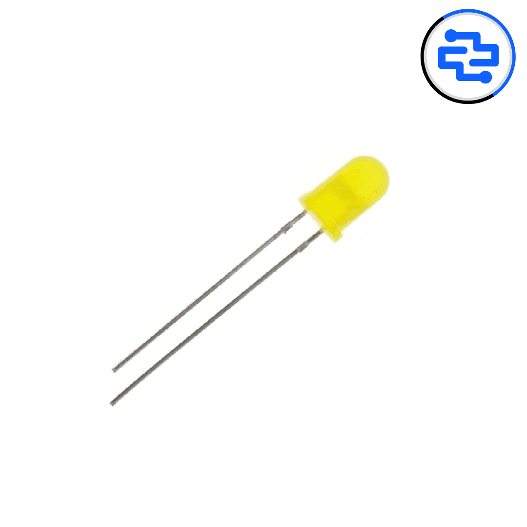 5mm Yellow DIP LED - image 1
