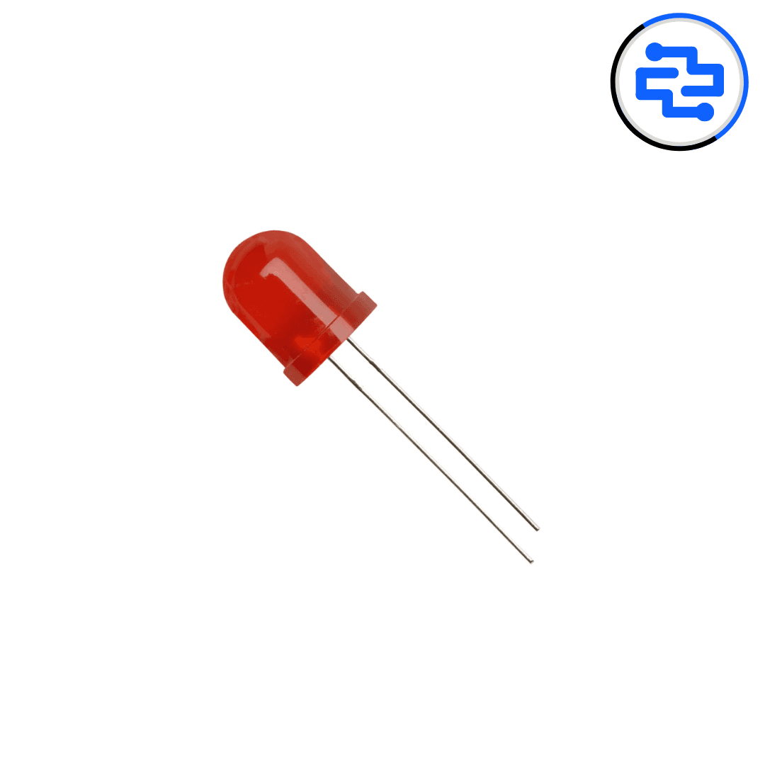 10mm DIP LED Red - image 1