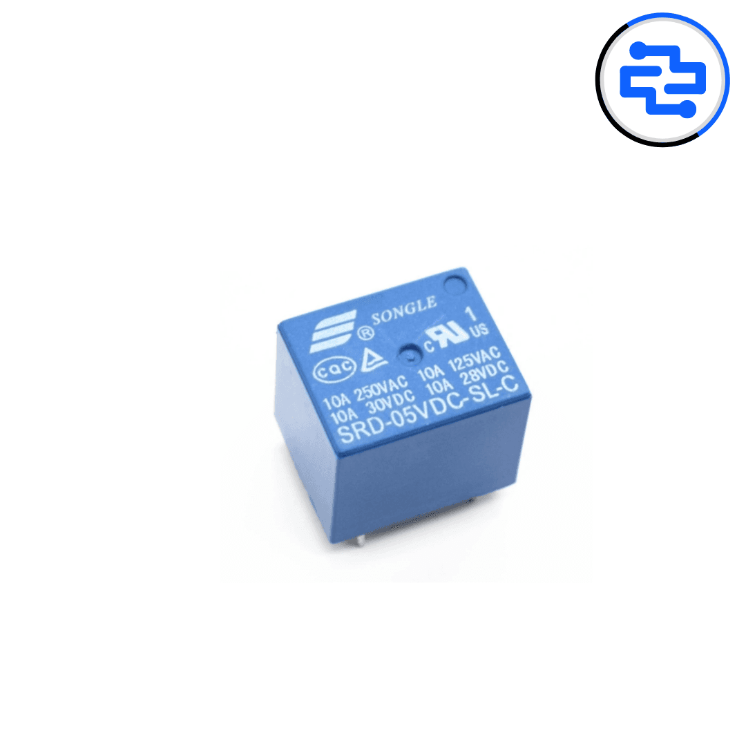 Thumbnail 1 for 5V 10A PCB Mount Sugar Cube Relay