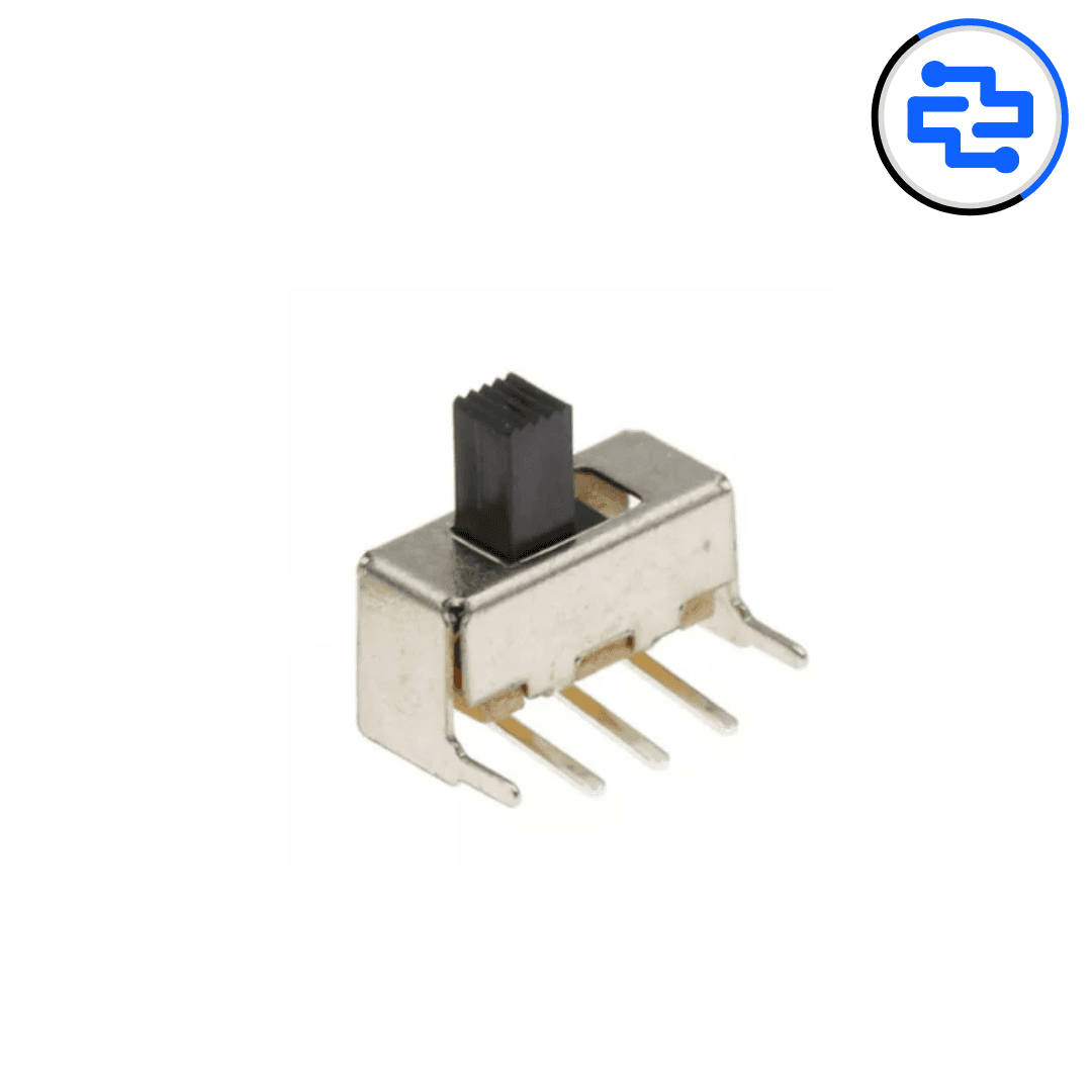 Thumbnail 1 for Slide Switch Right Angle 3 Pin On/Off